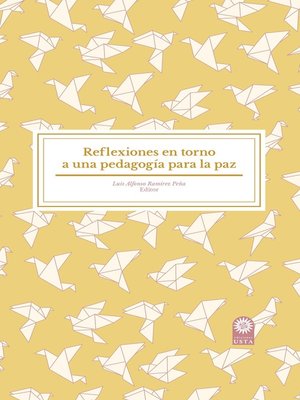 cover image of Reflexiones en torno a una pedagogía para la paz